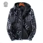 blousons veste versace collection hoodie windbreaker medusa double use